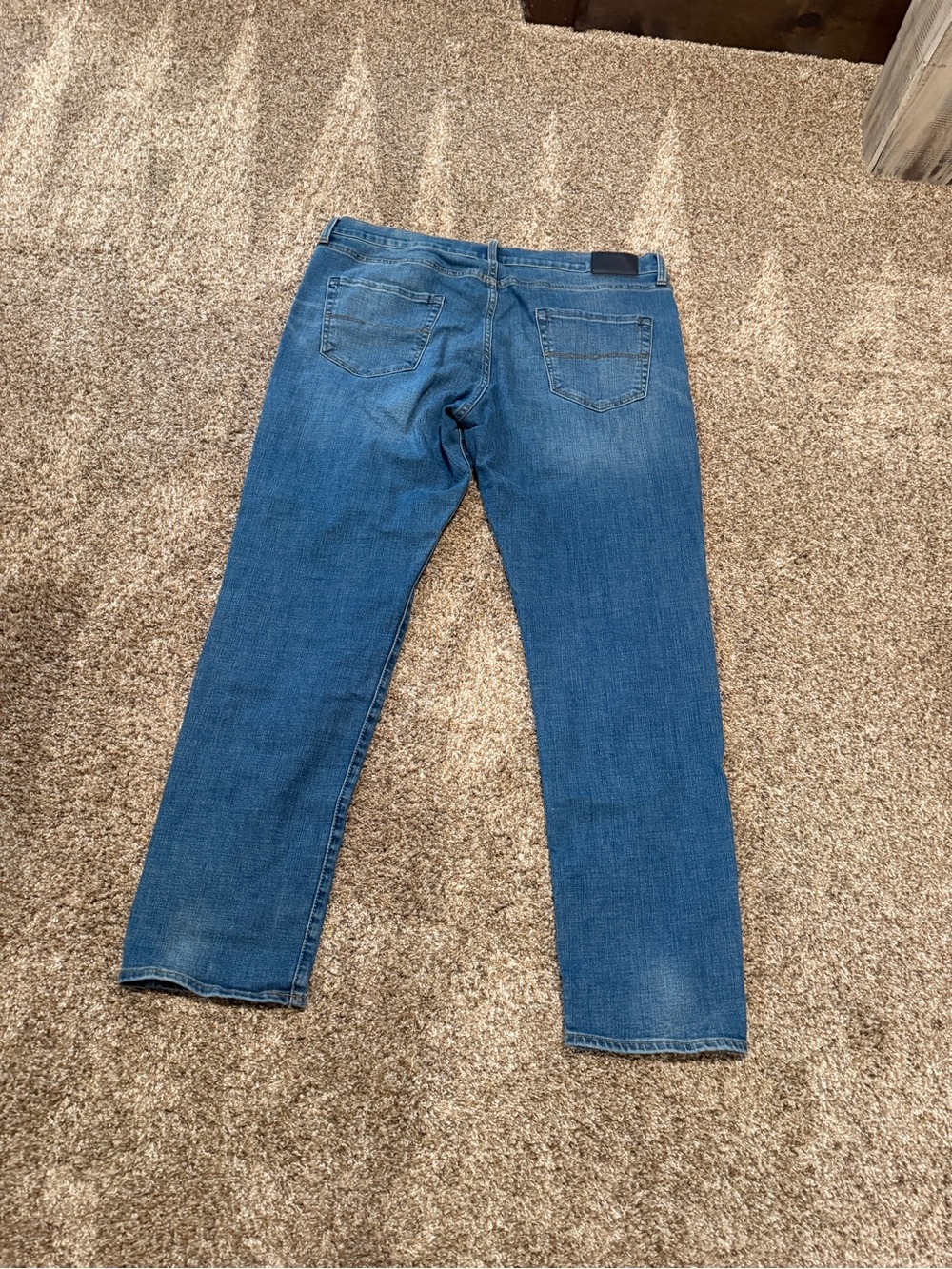 Lucky Brand Men's Straight Jeans in Blue Denim